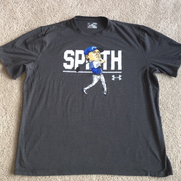 Under Armour Other - Rare Jordan Spieth golf character gray t shirt XL